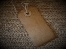 Load image into Gallery viewer, 50 Primitive Pink~Valentine's Day Homespun Fabric Strips~Cinnamon Scented Hang Tag~Candy Heart Collection~ 1" x 18" ~Ties~Bows~Garlands~