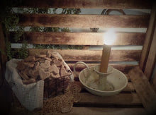 Load image into Gallery viewer, Primitive Rustic Farmhouse Valentine Cinnamon Sparkle Hearts~Tiered Tray Bowl Fillers~Sparkle Cinnamon Salt Dough Hearts~BUNDLE BUNCH