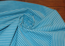Load image into Gallery viewer, Homespun Cotton Fabric~Robin Egg Blue~Rustic Farmhouse Primitive~Rag Quilting~Wreaths~Bows~Swags~Garlands~Cut Fabric by the Yard~