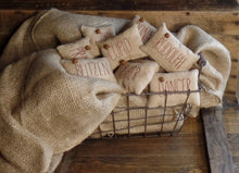 Load image into Gallery viewer, Santa's Reindeer Rustic Prim Farmhouse Bowl Fillers~Grungy Embroidered Cupboard Tucks~Shelf Sitters~Christmas Ornies~Basket Fillers~