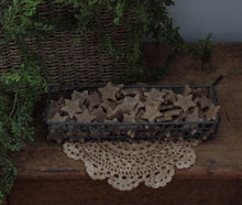 Load image into Gallery viewer, Primitive Rustic Farmhouse 4th of July Cinnamon Sparkle Stars~Tiered Tray Bowl Fillers~Sparkle Cinnamon Salt Dough Primitive Stars