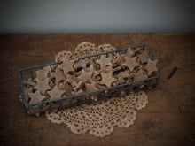 Load image into Gallery viewer, Primitive Rustic Farmhouse 4th of July Cinnamon Sparkle Stars~Tiered Tray Bowl Fillers~Sparkle Cinnamon Salt Dough Primitive Stars
