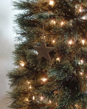 Load image into Gallery viewer, Primitive Rustic Farmhouse 4th of July Cinnamon Sparkle Star Ornaments~Tree Hangers~Sparkle Cinnamon Salt Dough Primitive Stars~Patriotic