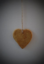 Load image into Gallery viewer, Primitive Rustic Heart Tree Ornaments~Farmhouse Heart Bowl Fillers~Prim Tree Heart Ornaments~Lightly Scented~Valentine Ornies Decor~