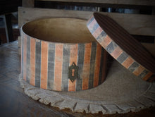 Load image into Gallery viewer, Rustic Primitive Farmhouse Aged Grungy Halloween Pantry Box Set~Primitive Halloween Bowl Fillers~Stacked Paper Mache Boxes~Rustic Fall Home