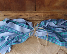 Load image into Gallery viewer, Primitive Homespun Fabric~Grape Collection~Quarters~Samplers~Yards~Strips~Farmhouse~Quilting~Wreaths~Bows~Rustic Farmhouse Fabric