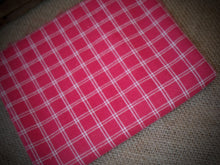 Load image into Gallery viewer, Primitive Homespun Fabric~Cherry Collection~Quarters~Samplers~Yards~Strips~Farmhouse~Quilting~Wreaths~Bows~Rustic Farmhouse Fabric