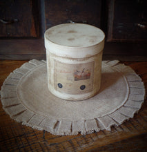 Load image into Gallery viewer, Primitive Distressed Aged Grungy Farmhouse Fall Truck Pantry Box~Farmhouse Rustic Stacking Box~Painted Grungy Pantry Label~