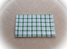 Load image into Gallery viewer, Primitive Homespun Fabric~Shamrock Collection~Quarters~Samplers~Yards~Strips~Farmhouse~Rag Quilting~Wreaths~Bows~Rustic Cotton Fabric
