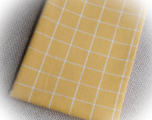 Load image into Gallery viewer, Sunflower Collection Homespun Fabric~Farmhouse Rustic Primitive Country Cotton Fabric~Rag Quilts~Wreaths~Bows~Garlands~Plaids~Checks~Stripes