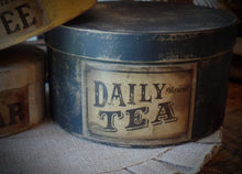 Load image into Gallery viewer, Primitive Distressed Aged Grungy Nesting Pantry Boxes~Farmhouse Rustic Stacking Kitchen Boxes~Black~Mustard~Cream~Grungy Pantry Labels