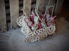 Load image into Gallery viewer, Primitive Americana Farmhouse 4th of July~Tattered Faux Firecrackers~Pinwheels~