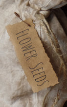 Load image into Gallery viewer, Farmhouse Flower Seed Ditty Pouch~