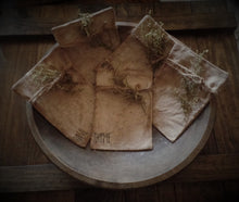 Load image into Gallery viewer, Primitive Herb Seed Packs~Pockets~Set of 5