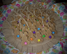 Load image into Gallery viewer, Cinnamon Sparkle Bunnies with Bright Puffs~Ornaments