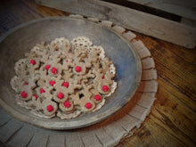 Load image into Gallery viewer, Primitive Rustic Farmhouse Christmas Reindeer Bowl Fillers~Rudolph Red Nose Sparkle~Lightly Scented Cinnamon Ornies~Rustic Chrismas Home~
