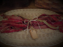 Load image into Gallery viewer, Homespun Fabric Strips~50~Barn Red Collection~ 1&quot; x 18&quot; ~Wreaths~Garlands~Swags~Ties~Bows~Accents~Farmhouse~Bundles~Rustic~Primtiives~
