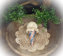Load image into Gallery viewer, Adorable Rustic Farmhouse Americana Faux Ice Cream Cone July 4th Bowl Filler~
